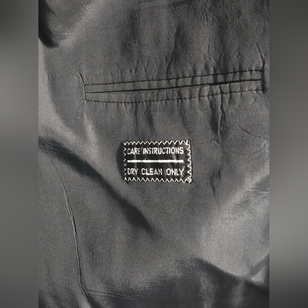 Armani Collezioni 44L Gray Blazer Sport Coat Made in Italy Mens Saks Fifth Ave - Picture 8 of 10